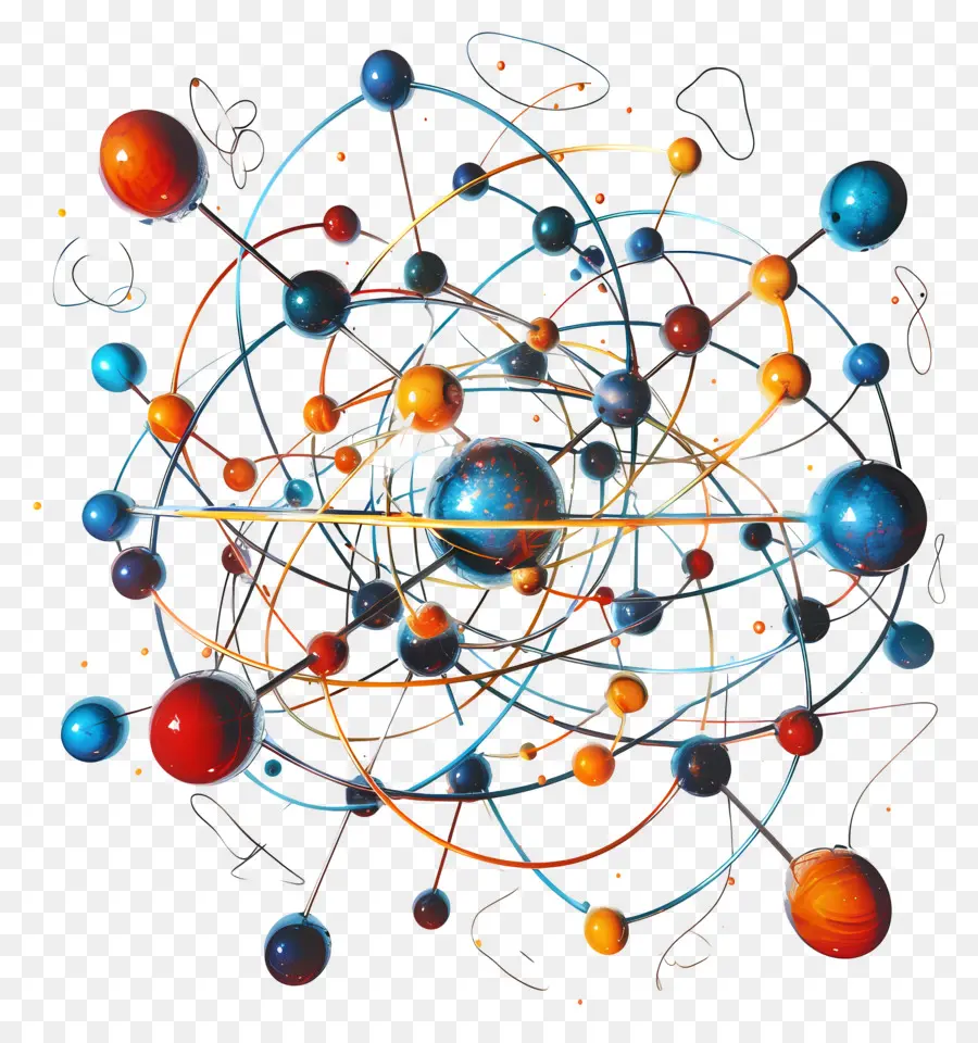 átomos，átomo PNG