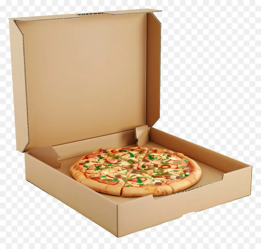 Abrir Caixa De Pizza，A Caixa De Pizza PNG