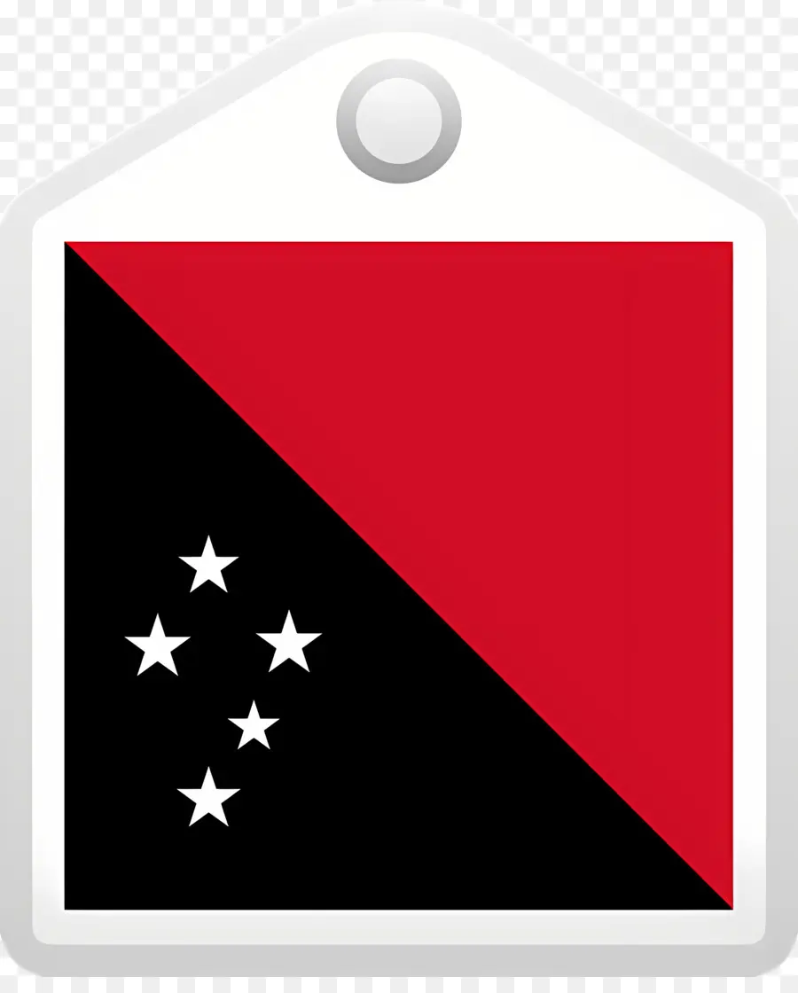 Papua Nova Guiné Bandeira，A Etiqueta De Identificação PNG