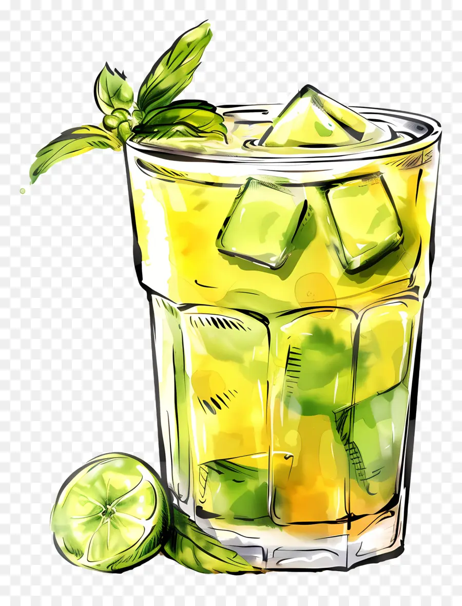 Aam Panna，Cocktail PNG