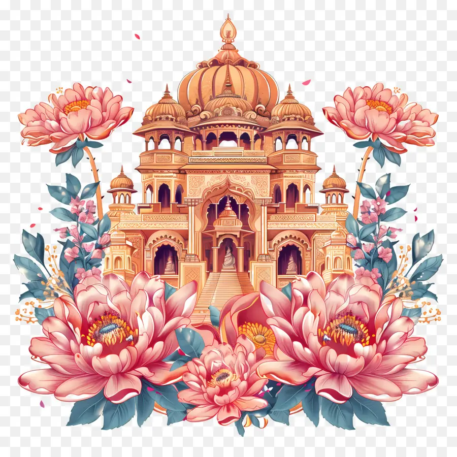 Ram Mandir，Arquitectura Tradicional PNG