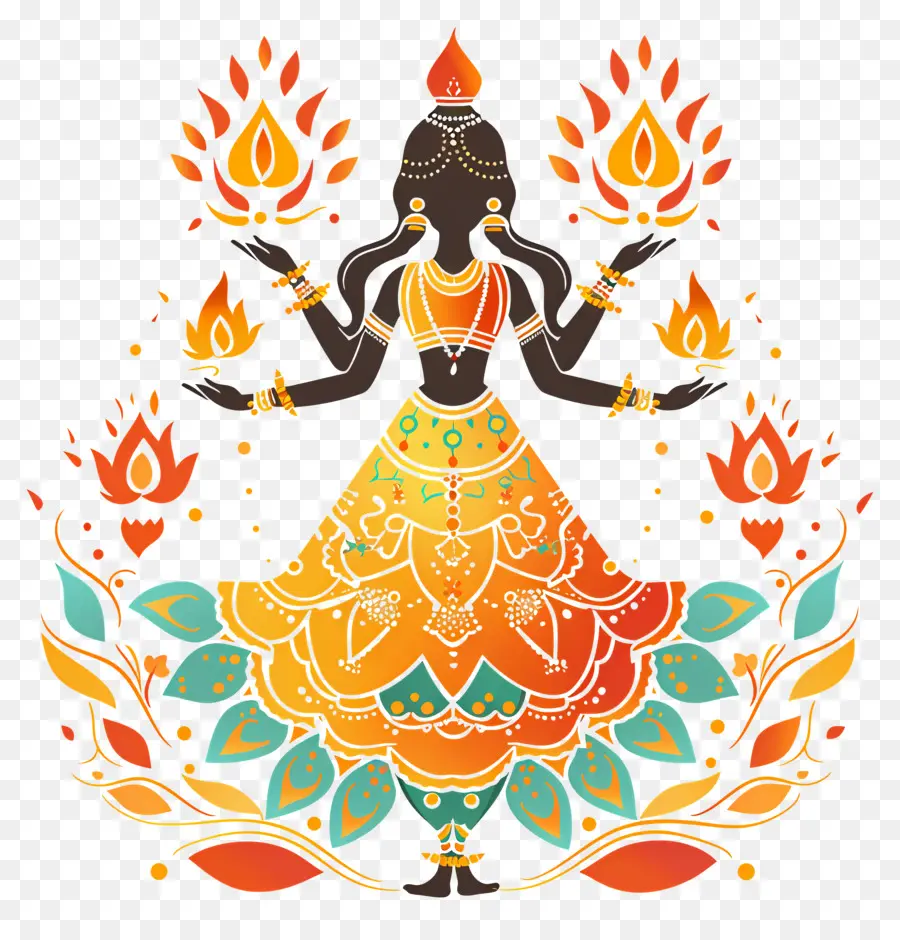 Feliz Navratri，Deusa PNG