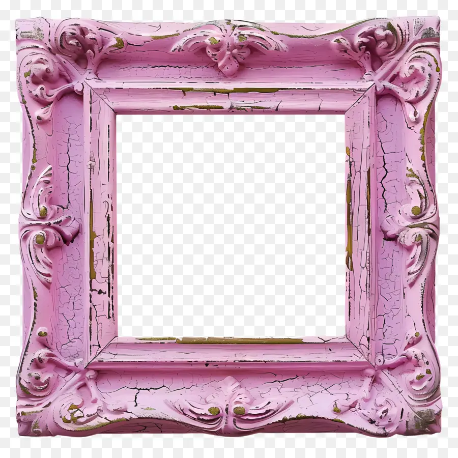 Cor De Rosa Photo Frame，Moldura Cor De Rosa PNG