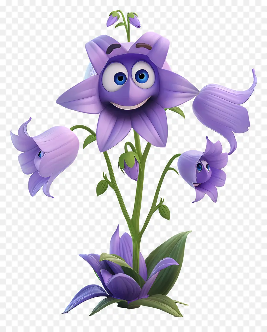 Flores De Desenhos Animados 3d，Cartoon Flor PNG