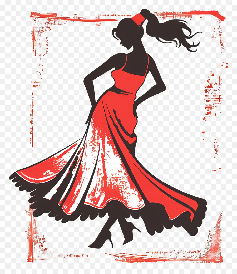 DanÇa De Flamenco，Mulher PNG