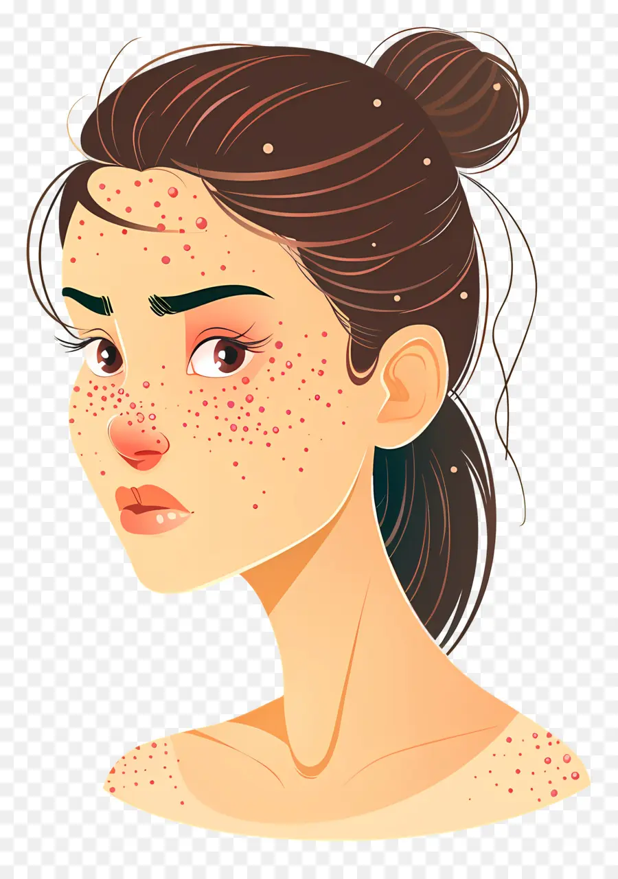 Alergia De Pele，Acne PNG