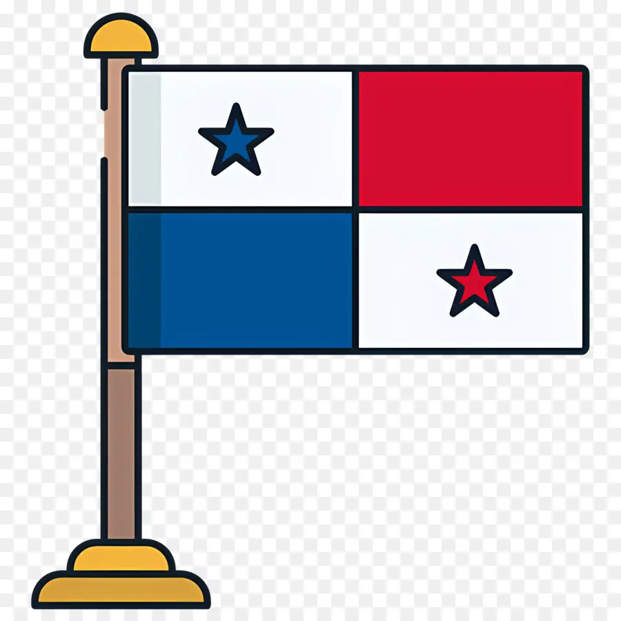 Panamá Bandeira，Projeto De Bandeira PNG