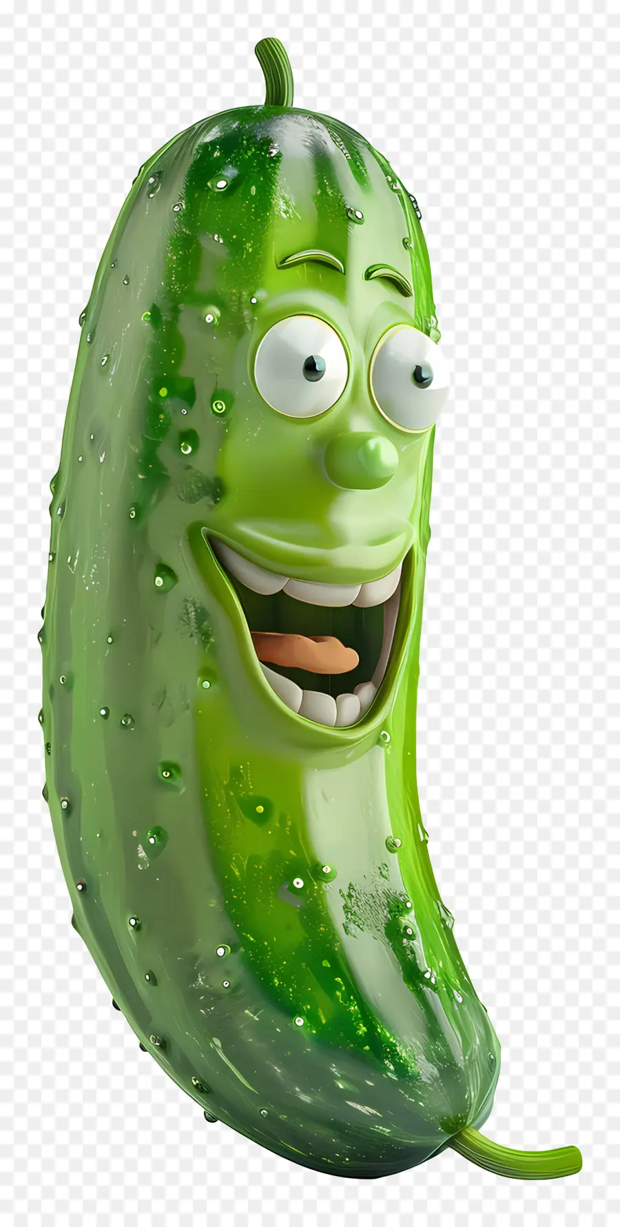 Vegetal De Desenhos Animados 3d，Pepino PNG