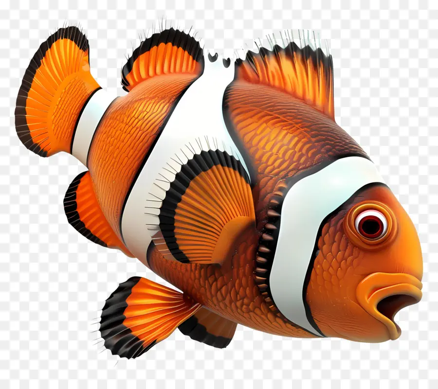 Clown Fish，Peixes Tropicais PNG