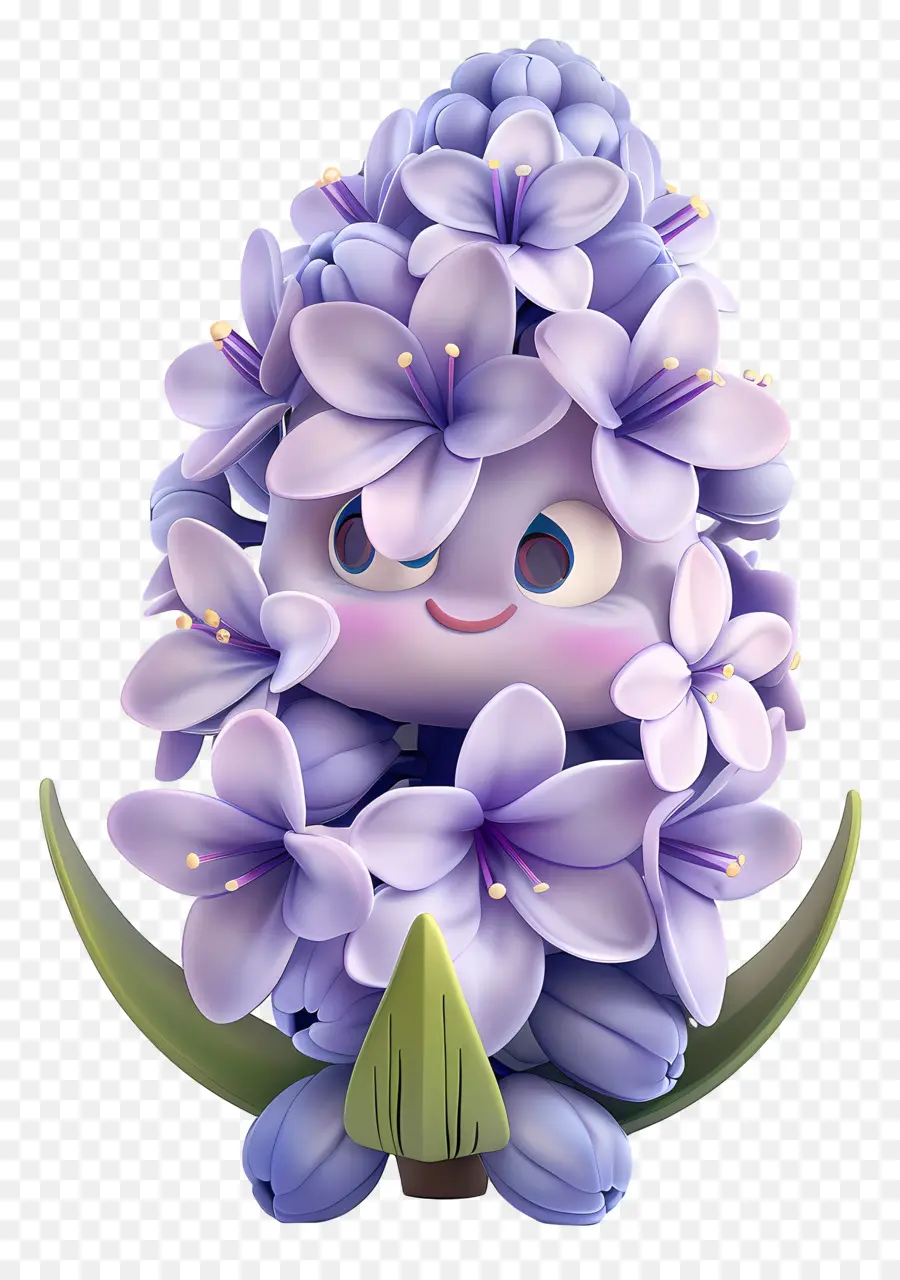 Flores De Desenhos Animados 3d，Caráter De Flor PNG