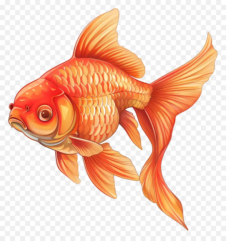 Peixinho，O Peixe Laranja PNG