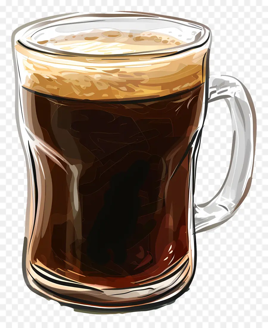 Café Preto，Caneca De Café PNG