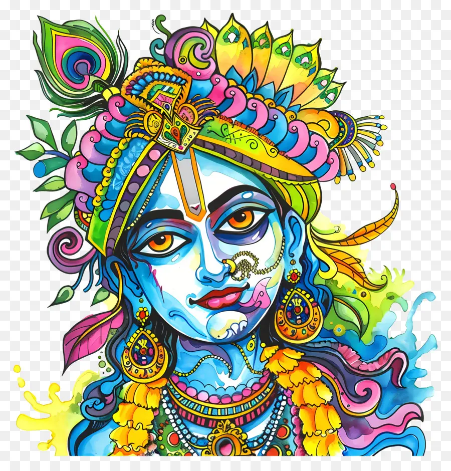 Krishna，O Senhor Vishnu PNG