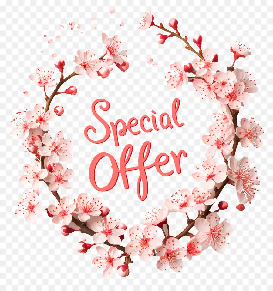 Oferta Especial，Coroa De Flores PNG