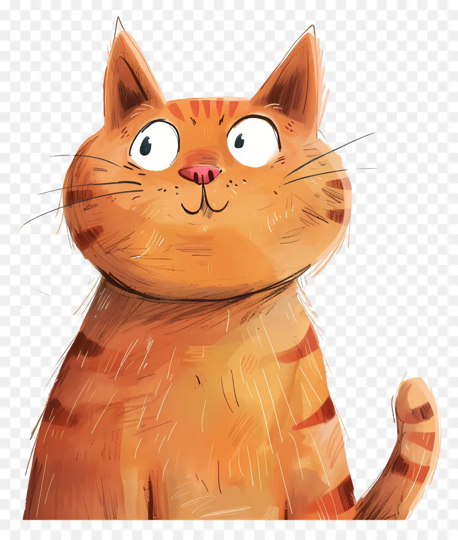 Huh Cat，Gato Dos Desenhos Animados PNG