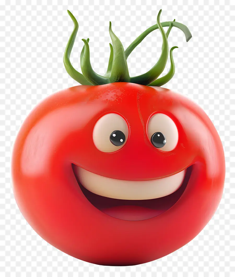 Vegetal De Desenhos Animados 3d，Tomate PNG