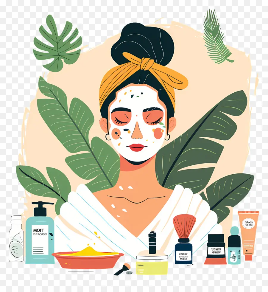 Skincare，Produtos De Beleza PNG