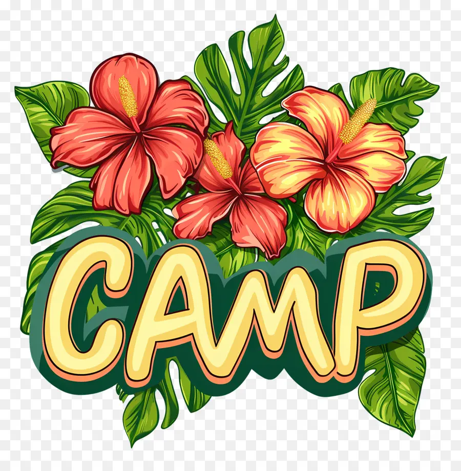 Camp，Flores Tropicais PNG