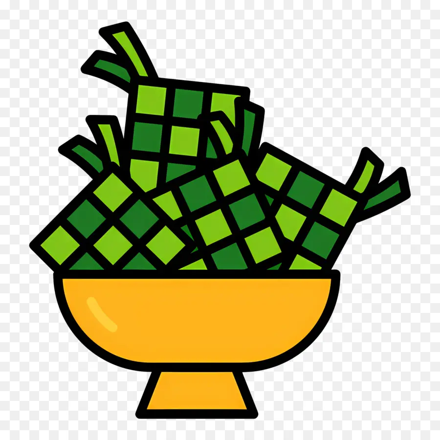 Ketupat，Tigela PNG