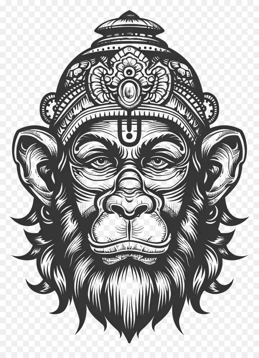 Hanuman，Macaco PNG