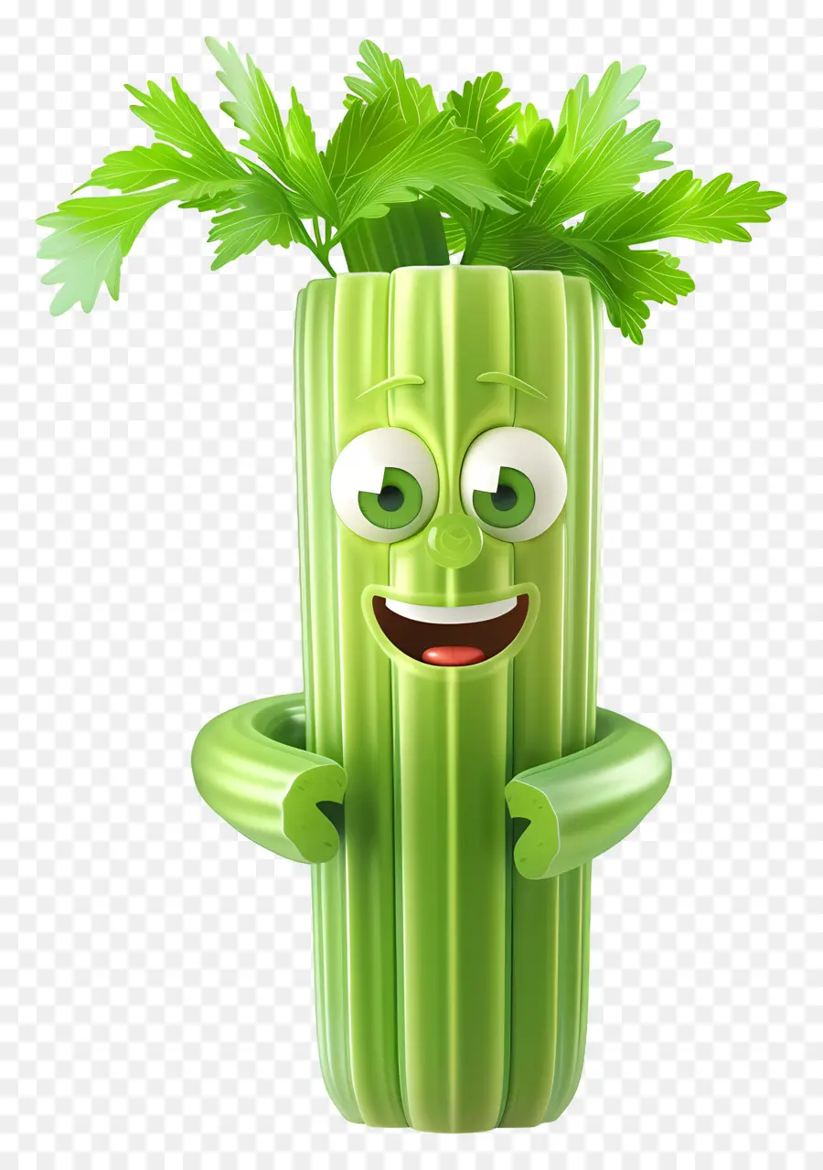 Vegetal De Desenhos Animados 3d，Pepino PNG