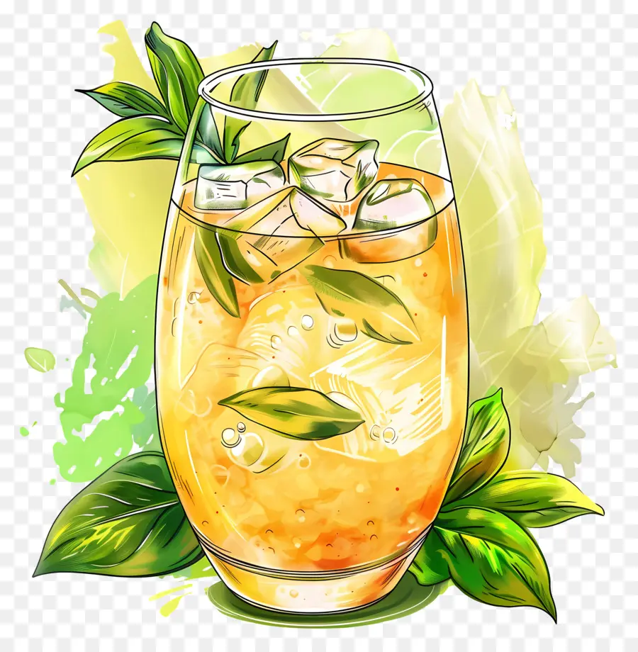 Aam Panna，Bebida Gelada PNG