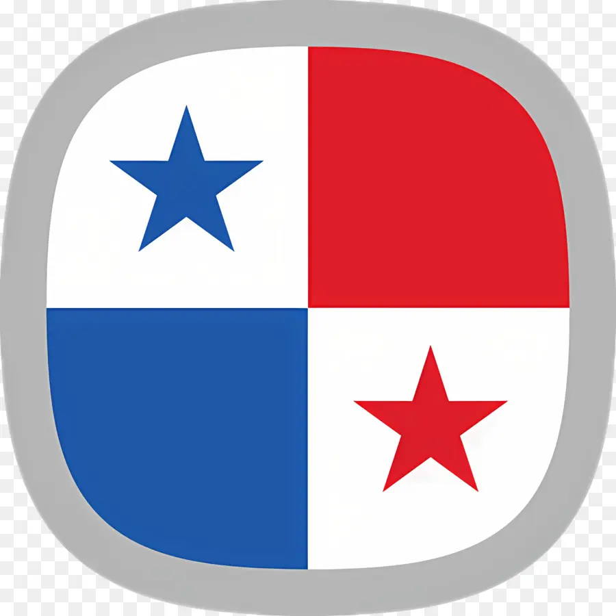 Panamá Bandeira，Bandeira Panamenha PNG