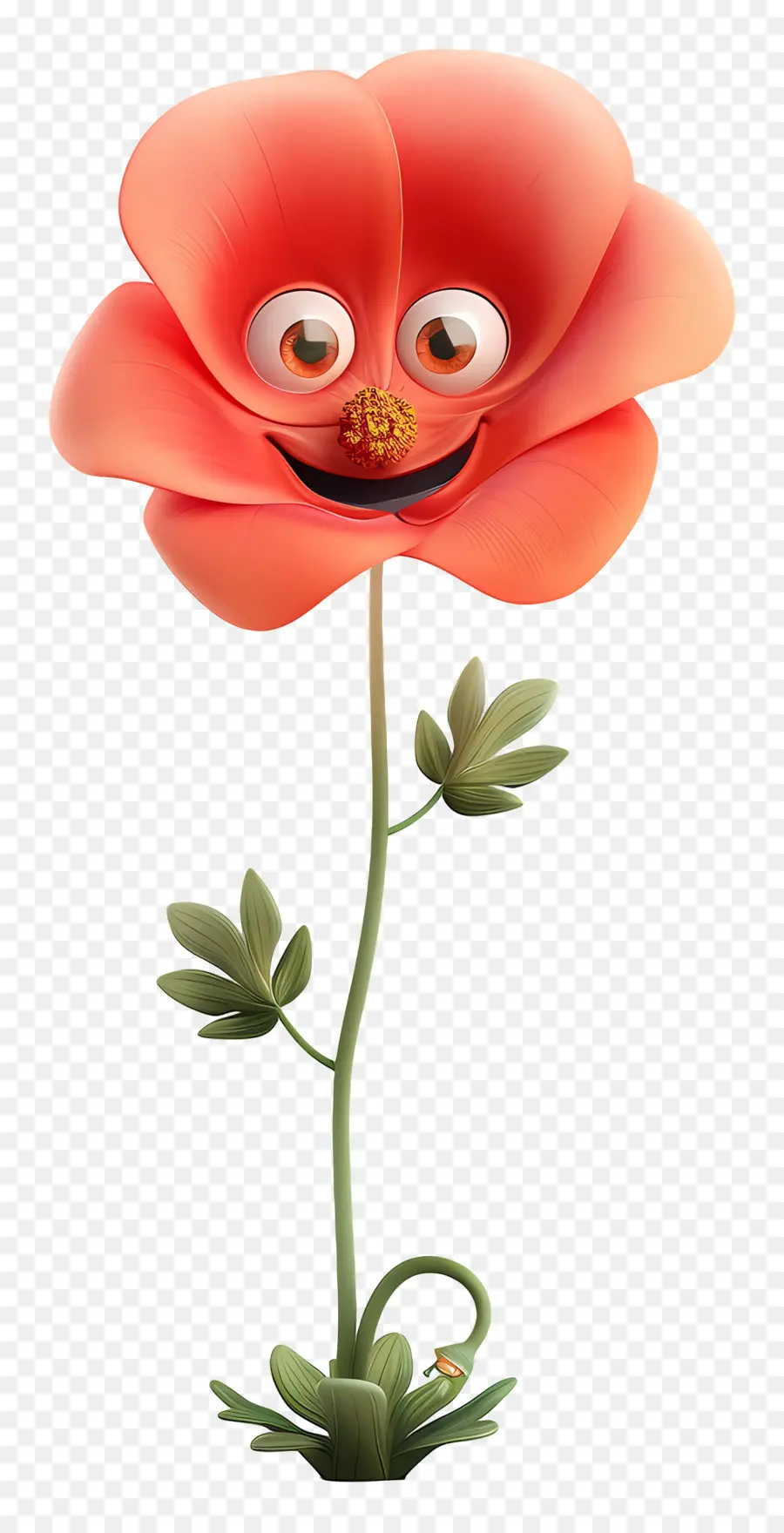 Flores De Desenhos Animados 3d，Flor PNG