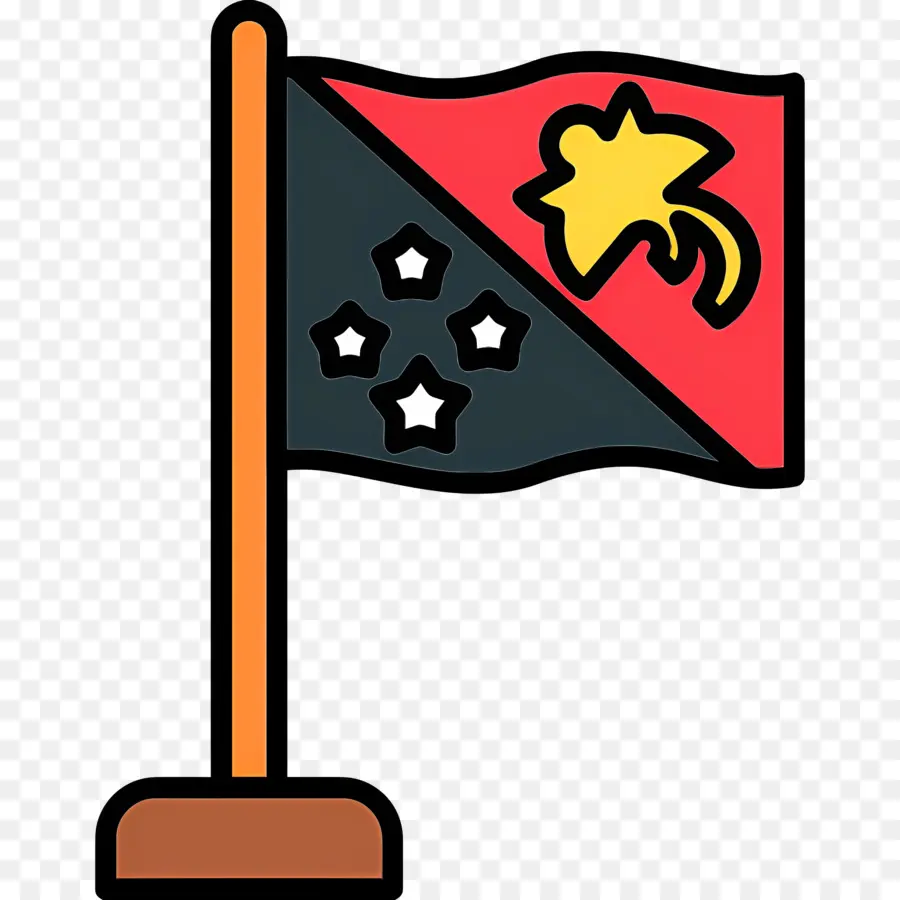 Papua Nova Guiné Bandeira，Bandeira PNG