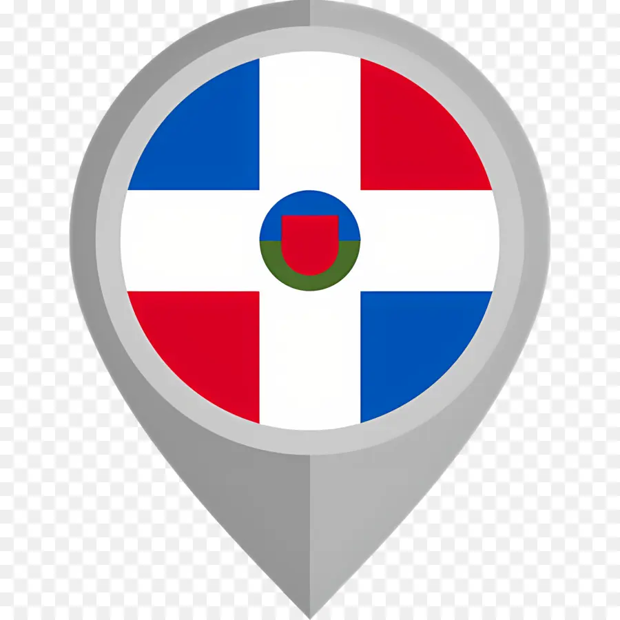 Bandeira Da República Dominicana，Brasão De Armas PNG