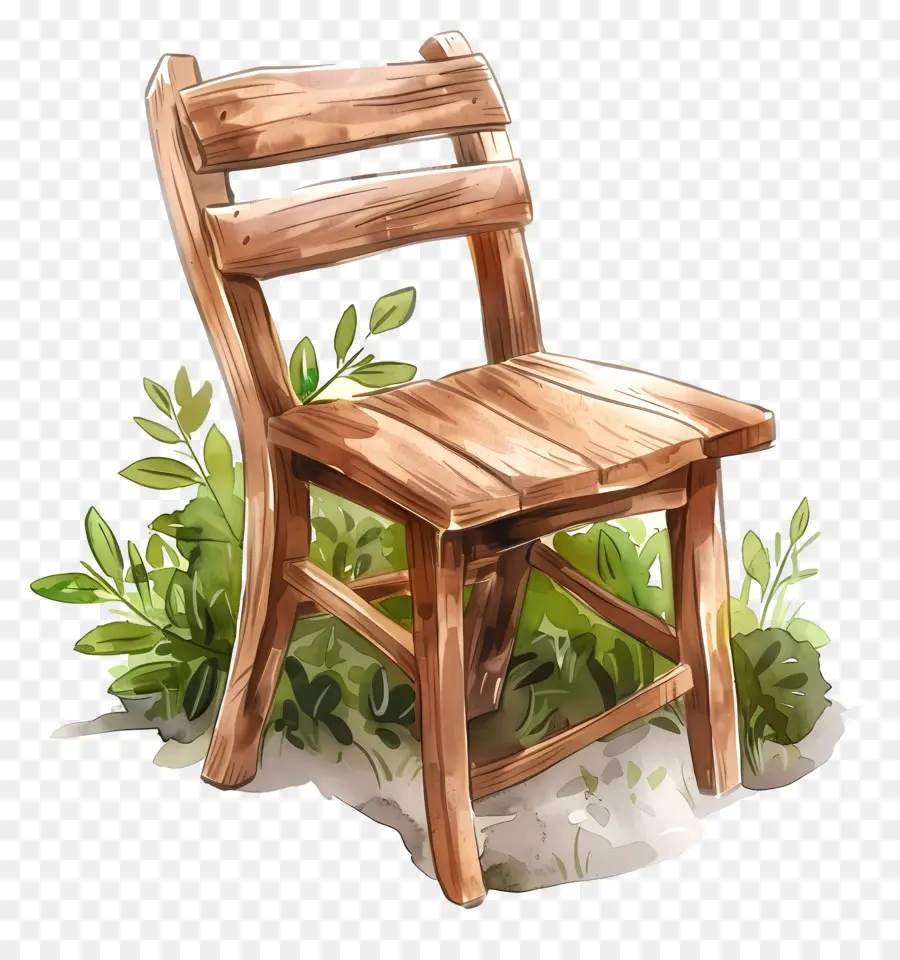 Cadeira De Madeira，Cadeira De Madeira Velha PNG