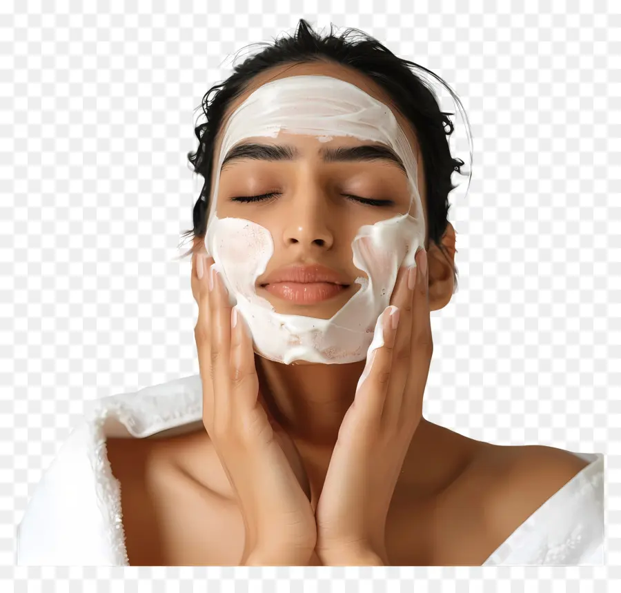 Skincare，Tratamento Facial PNG