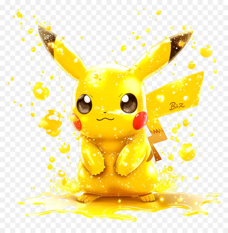 Pikachu，Caráter De Desenho Animado Fofo PNG