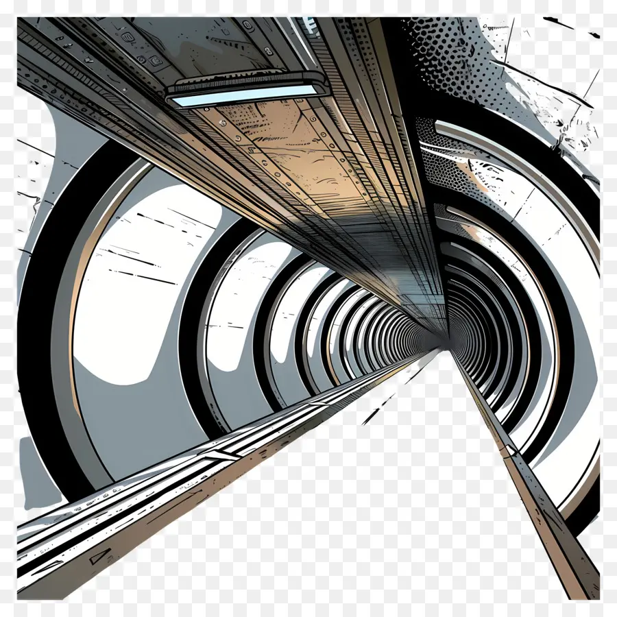 Túnel，Corridor PNG