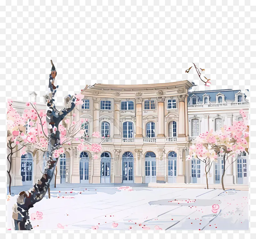 Palais Royal，Edifício Ornamentado PNG