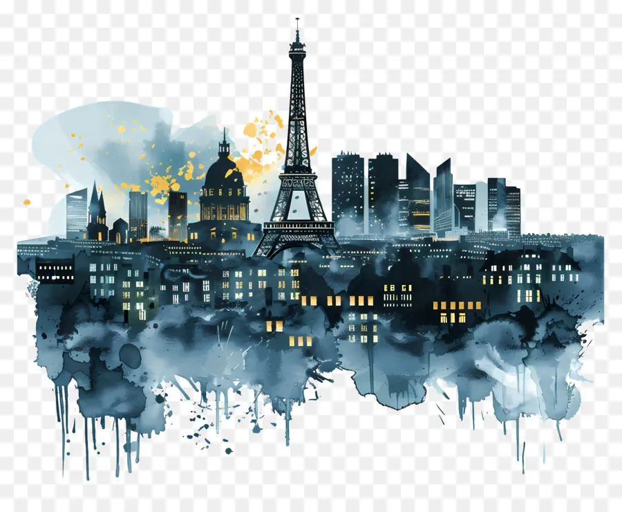 Paris，Torre Eiffel PNG