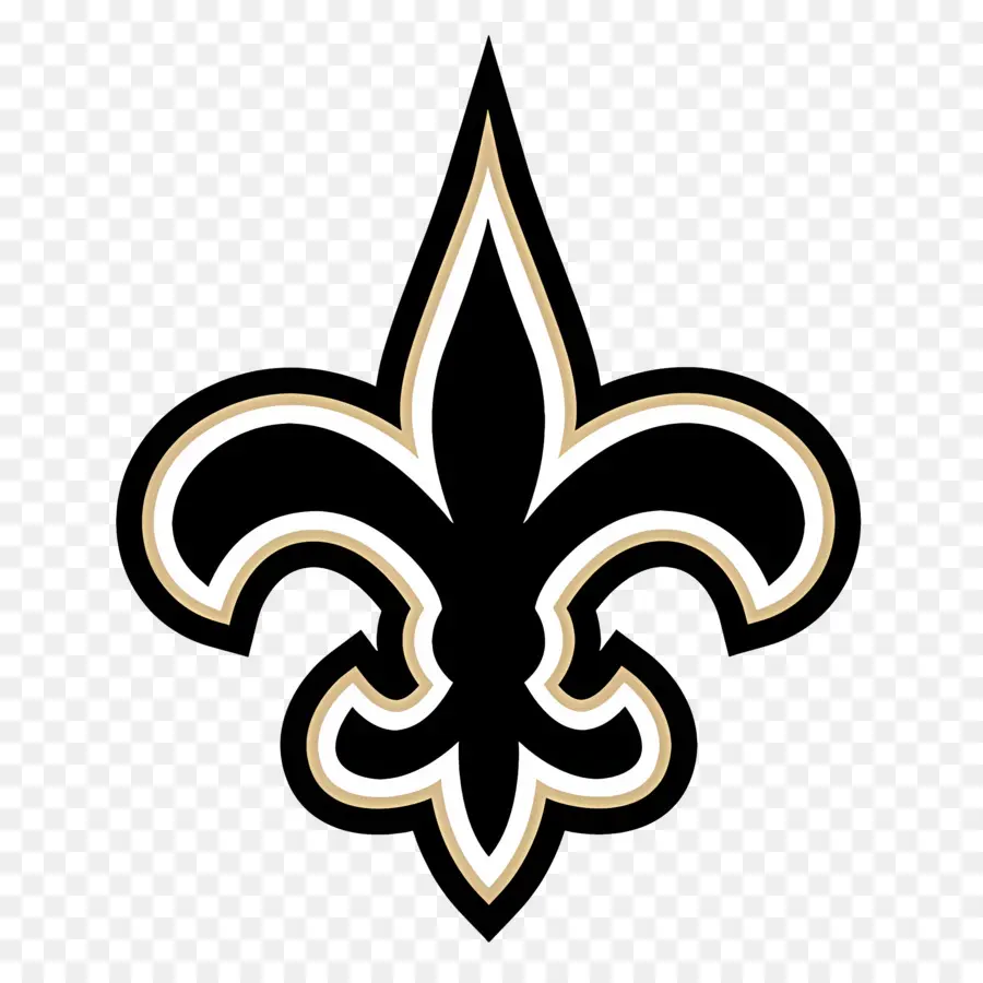 Logotipo De New Orleans Saints，Logotipo Dos Santos PNG