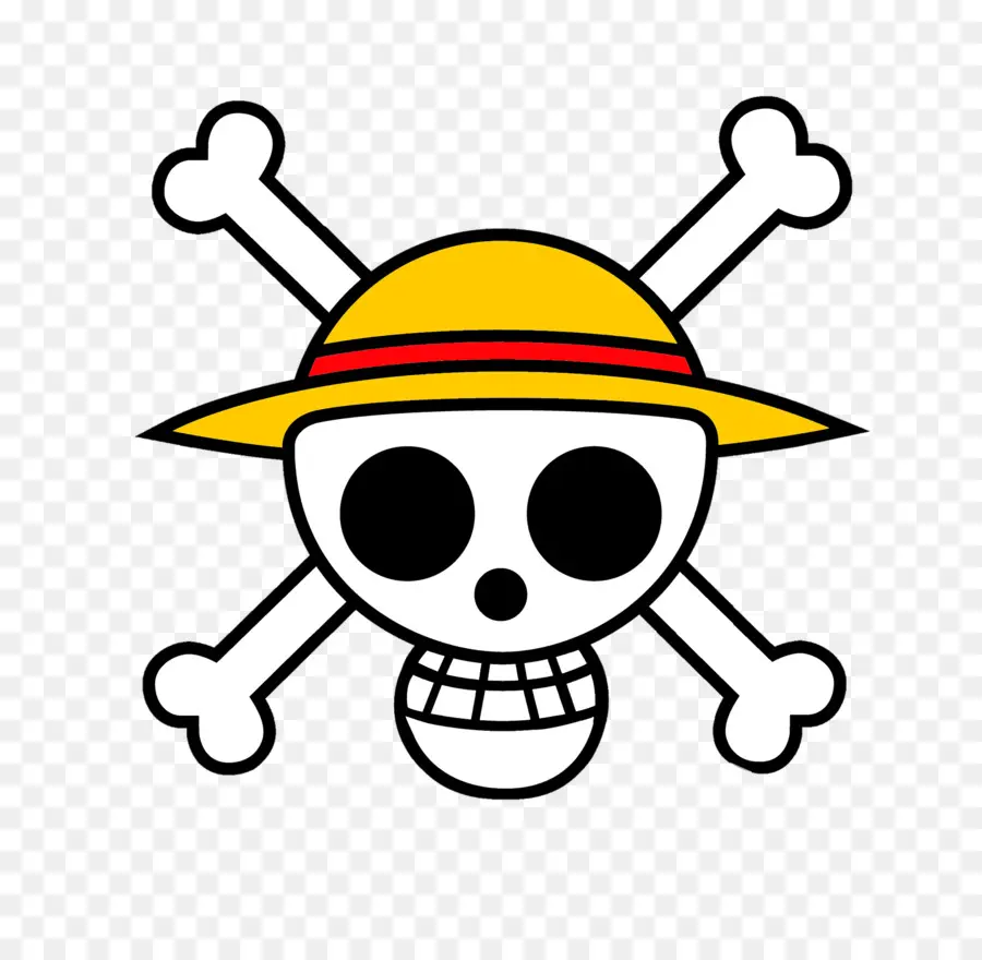 Logotipo De Pirata Piratas De Palha，One Piece Logotipo PNG