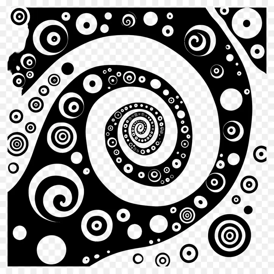 Espiral Negra，Resumo PNG