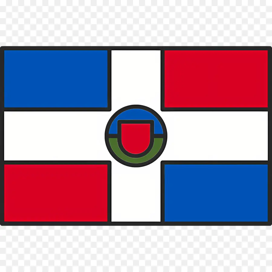 Bandeira Da República Dominicana，Bandeira Nacional PNG