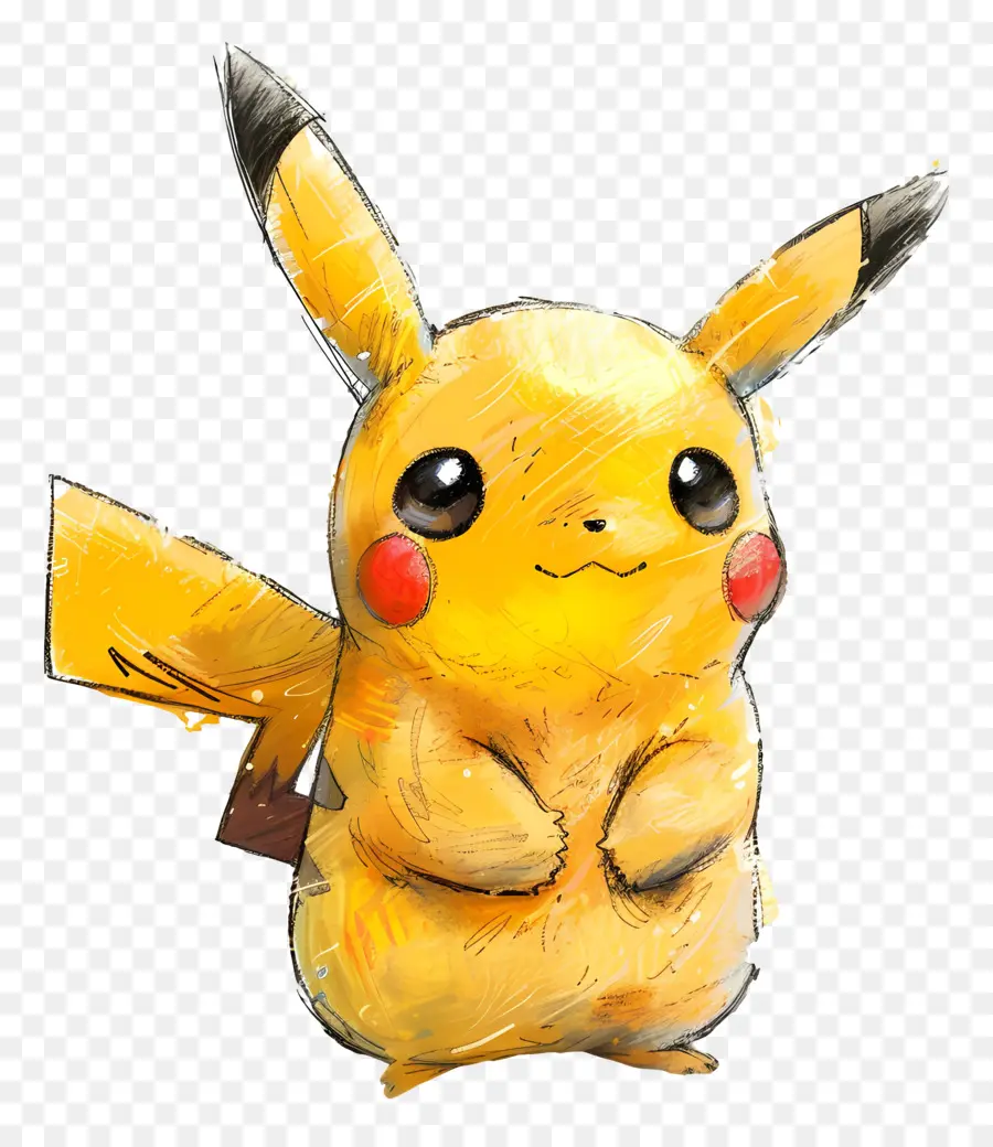 Pikachu，Pikachu Amarelo PNG