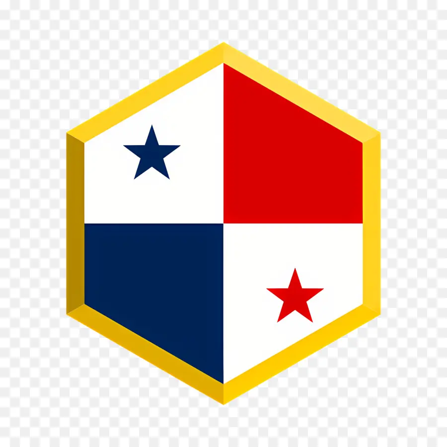 Panamá Bandeira，Favo De Mel PNG