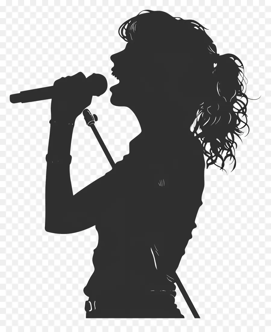 Singer，Microfone PNG