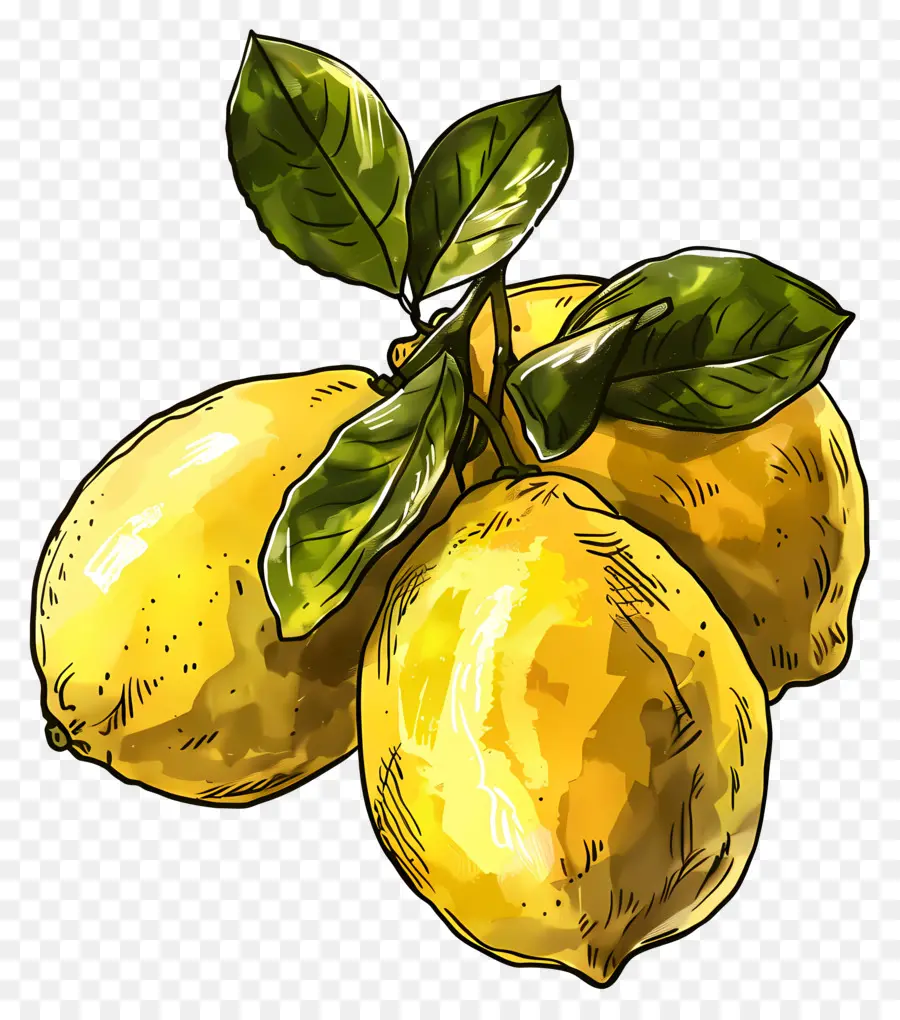 Limões，Fruits PNG