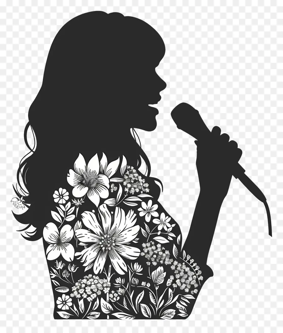 Singer，Microfone PNG