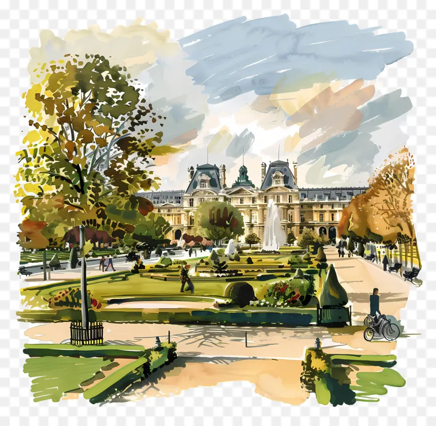 Jardins De Tuilerias，Place Vendôme PNG