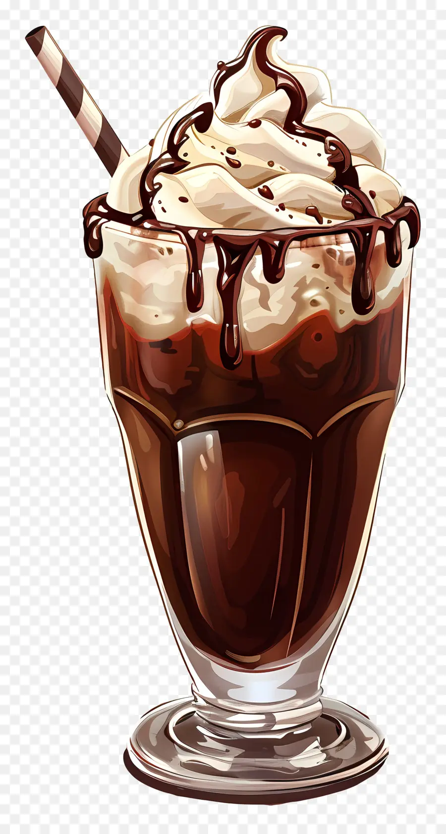 Bebida De Chocolate，Milkshake De Chocolate PNG