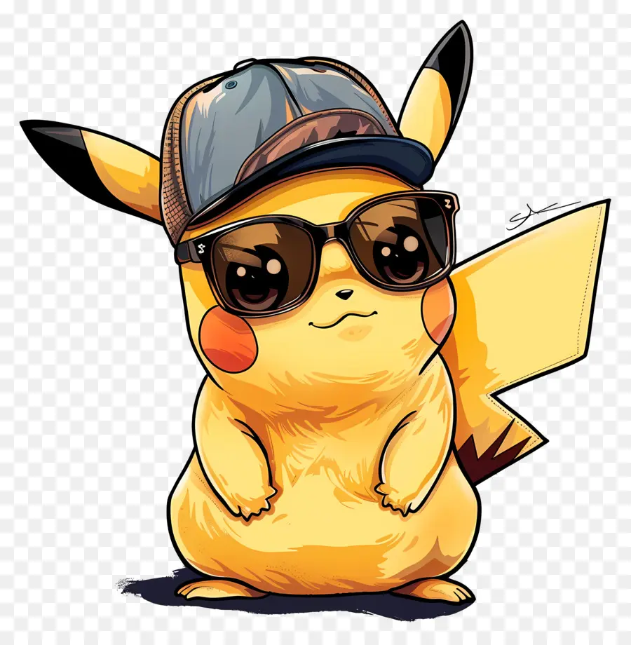 Pikachu，óculos De Sol PNG