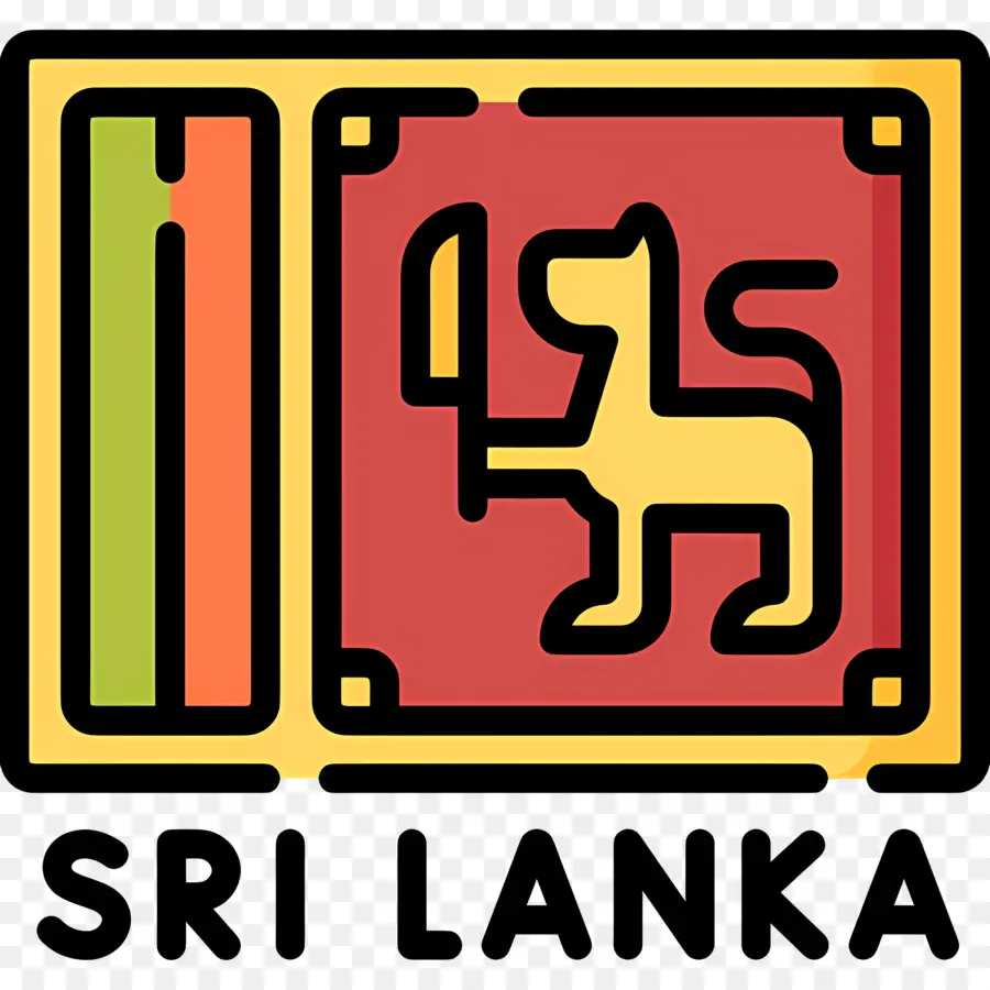 Sri Lanka Bandeira，Wooden Box PNG