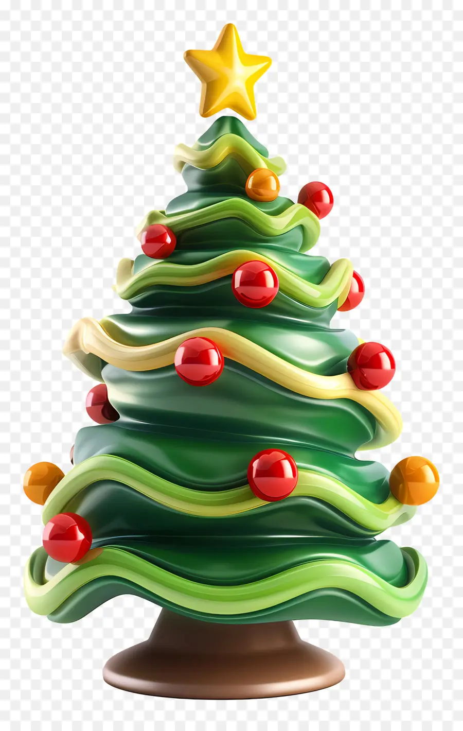 árvore De Natal，Verde Decorações PNG